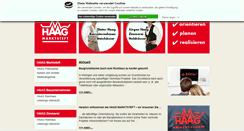 Desktop Screenshot of haag-bau.de